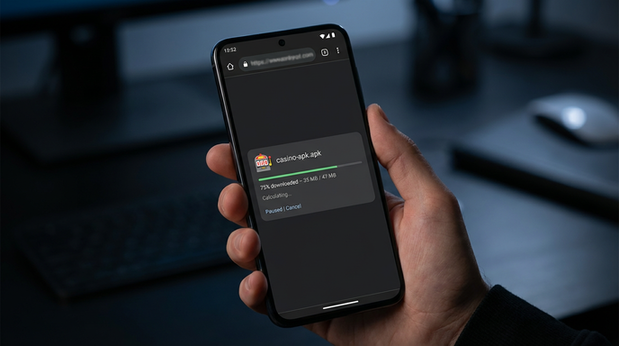 Main screen of ck999 apk page for PK players